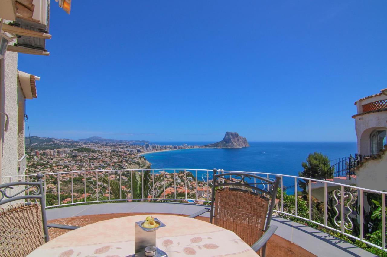 Villa Con Piscina Y Vistas Al Mar - Mar 27 H Calpe Eksteriør bilde