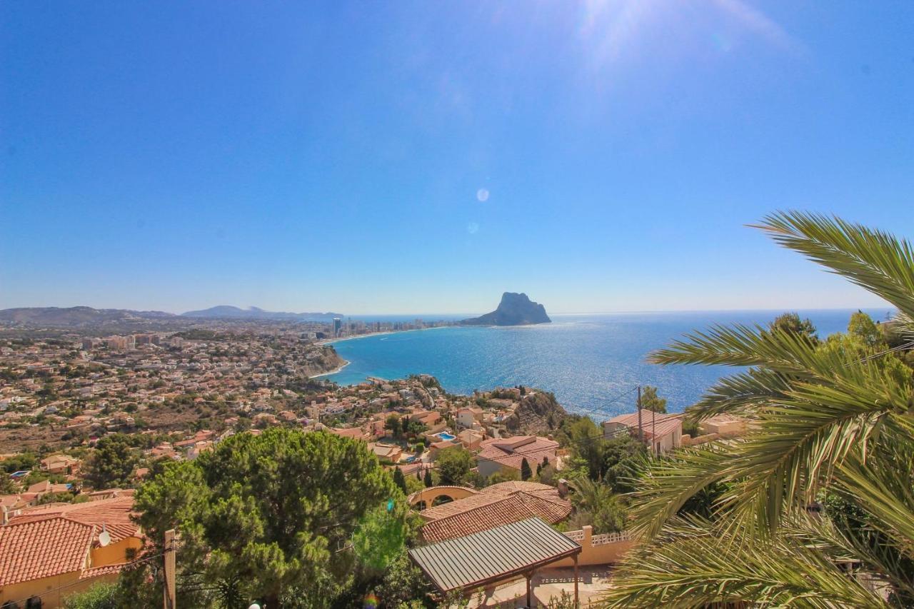 Villa Con Piscina Y Vistas Al Mar - Mar 27 H Calpe Eksteriør bilde