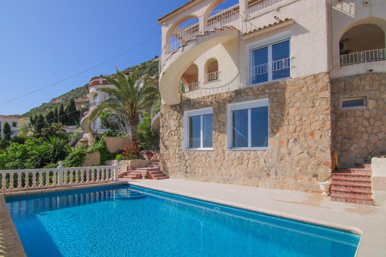 Villa Con Piscina Y Vistas Al Mar - Mar 27 H Calpe Eksteriør bilde