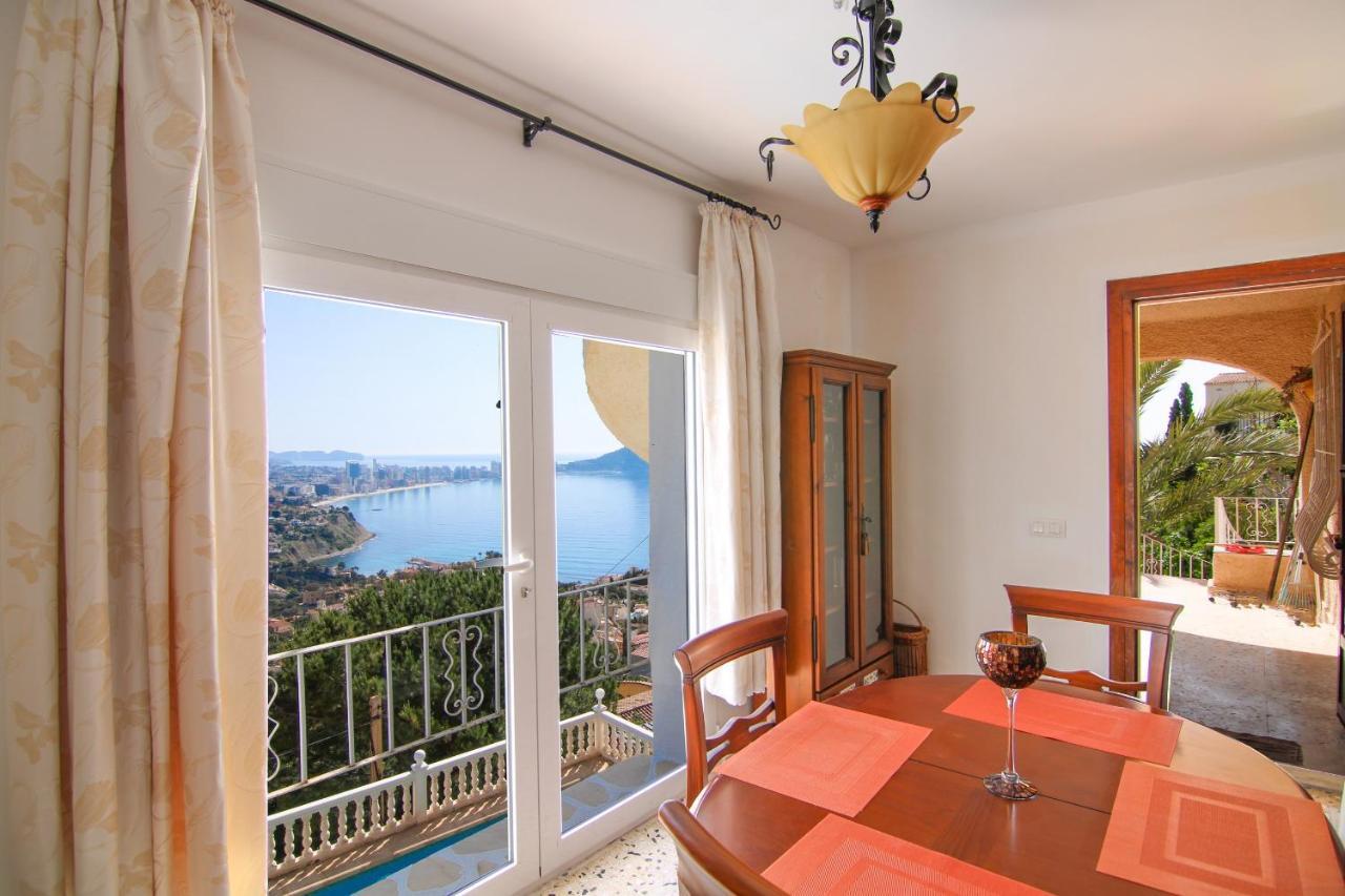 Villa Con Piscina Y Vistas Al Mar - Mar 27 H Calpe Eksteriør bilde