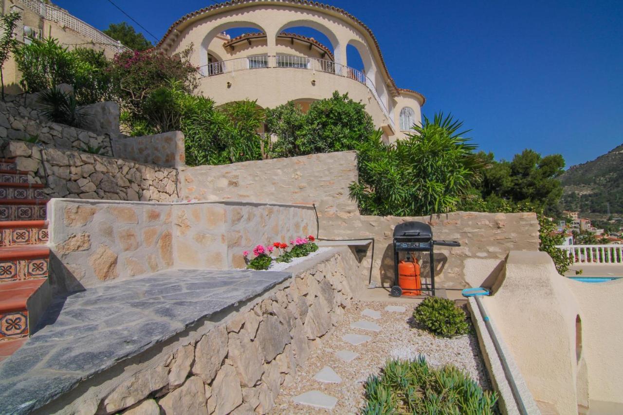 Villa Con Piscina Y Vistas Al Mar - Mar 27 H Calpe Eksteriør bilde