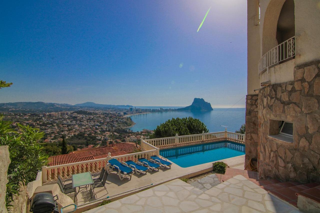 Villa Con Piscina Y Vistas Al Mar - Mar 27 H Calpe Eksteriør bilde